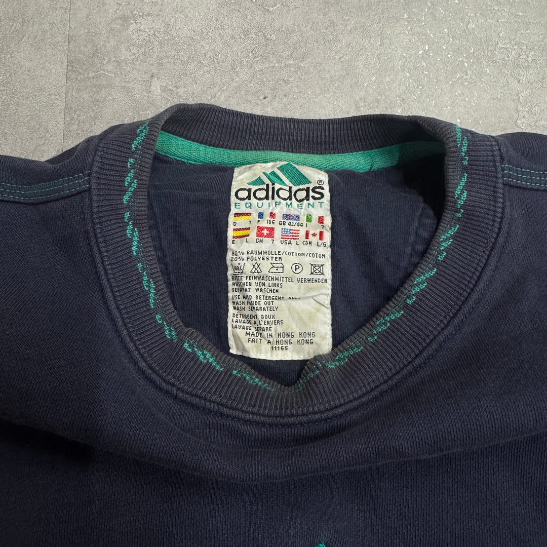 古着 90's adidas/アディダス/クルーネックスウェット/ サイズXL相当