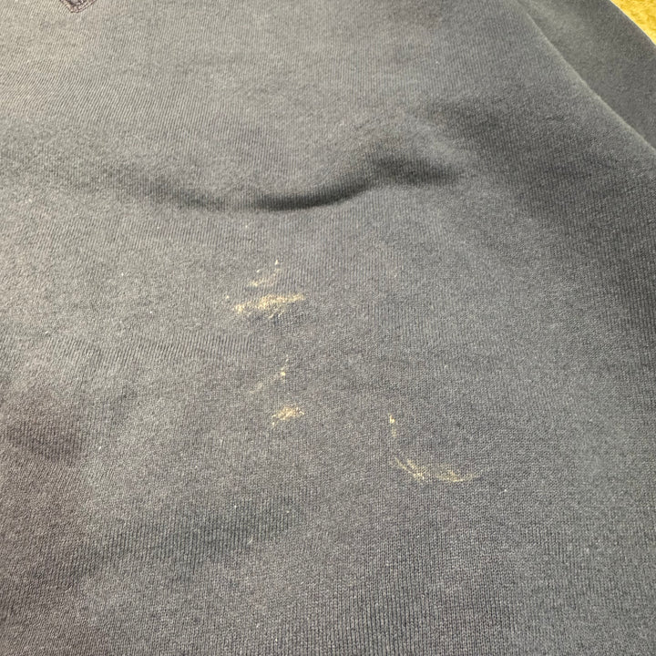 古着 USA製 90's~ RUSSELLATHLETIC/ ラッセル アスレチック/ クルーネックブランクスウェット/ 無地/ Vガゼット/ サイズL