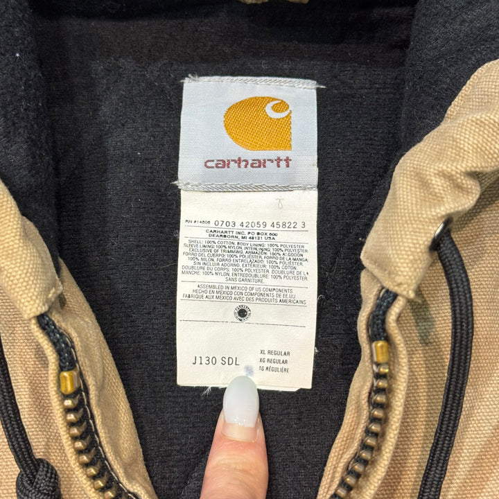 중고 의류 Carhartt/ Active Jacket/ Duck Fabric/ Quilted Lining/ Size XL