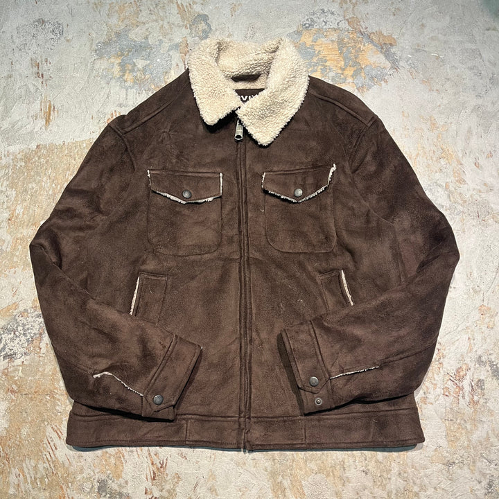 #3118 古着 Levi's/リーバイス Zip Up Shearling Jacket/ジップアップシアリングジャケット/サイズM