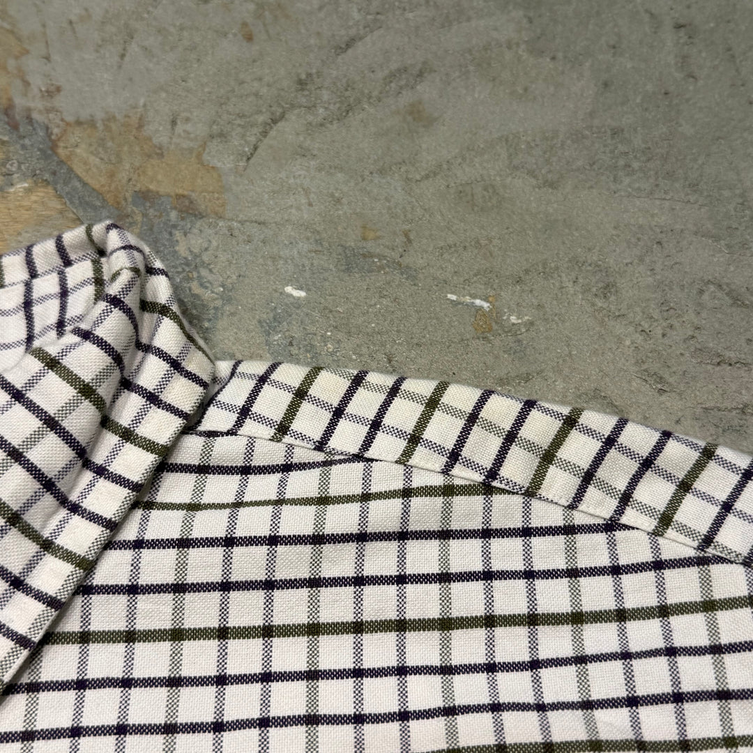 古着 90's POLO by Ralph Lauren/ ラルフ ローレン/ ボタンダウン長袖シャツ/ チェック柄/ サイズXL相当