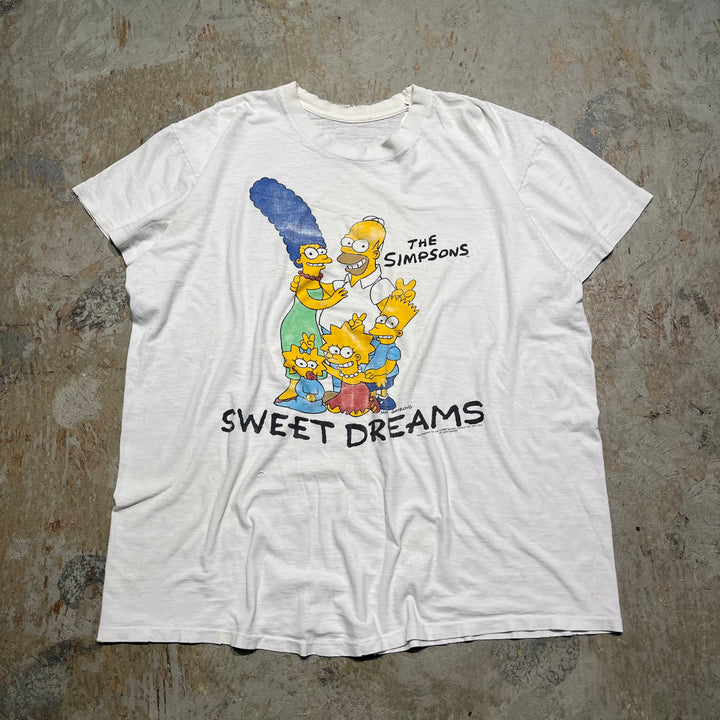 古着 90's ザ･シンプソンズ/SWEET DREAMS/ヴィンテージ シングルステッチ Tシャツ/サイズL-XL相当