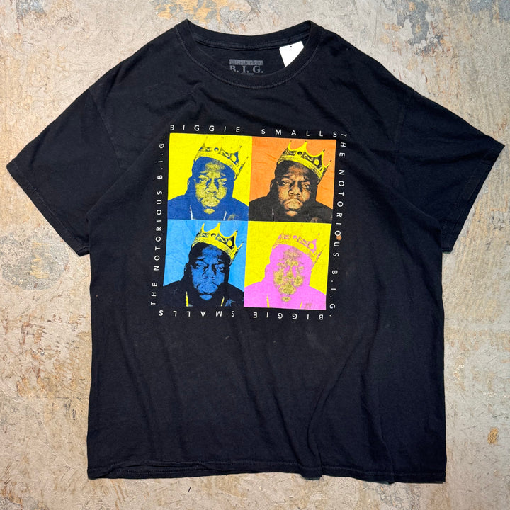 古着 the notorious B.I.G./ ノトーリアスB.I.G./ ラッパープリントTシャツ/ サイズL