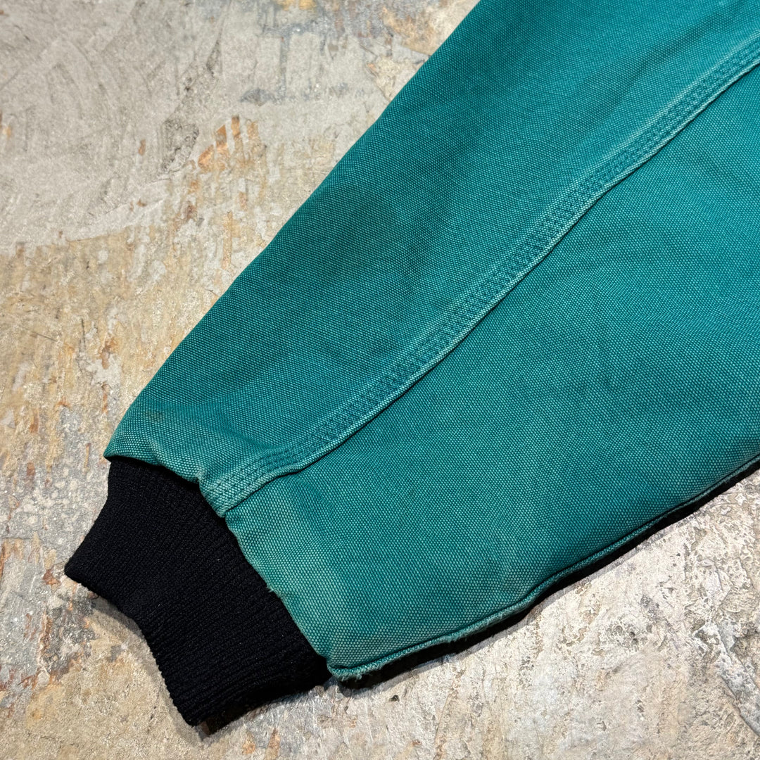Used clothing Made in USA 80's~ Carhartt/ Carhartt/ Active jacket/ Duck fabric/ Thermal lining/ Size XL