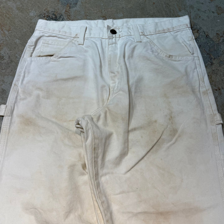 古着 Dickies×SHERWIN WILLIAMS/ディッキーズ× シャーウィン・ウィリアムズ/ ペインターパンツ / 企業ロゴ/ 実寸サイズ30×29