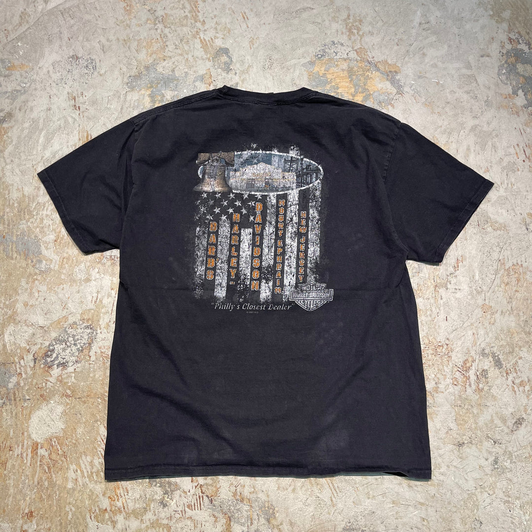 古着 Harley-Davidson/ハーレー ダビッドソン/プリントTシャツ/サイズXL