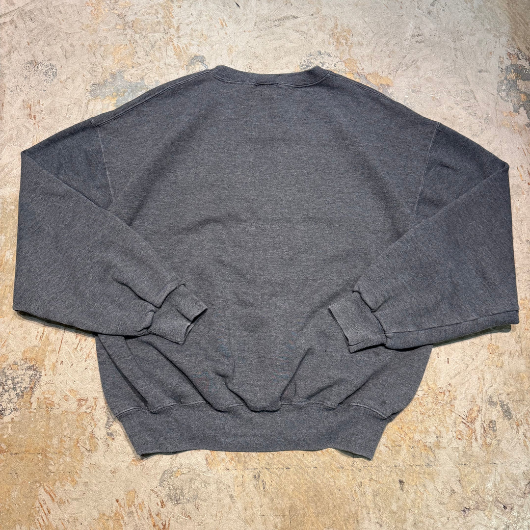 古着 90's RUSSELLATHLETIC/ ラッセル アスレチック/ クルーネックブランクスウェット/ 無地/ Vガゼット/ サイズXL