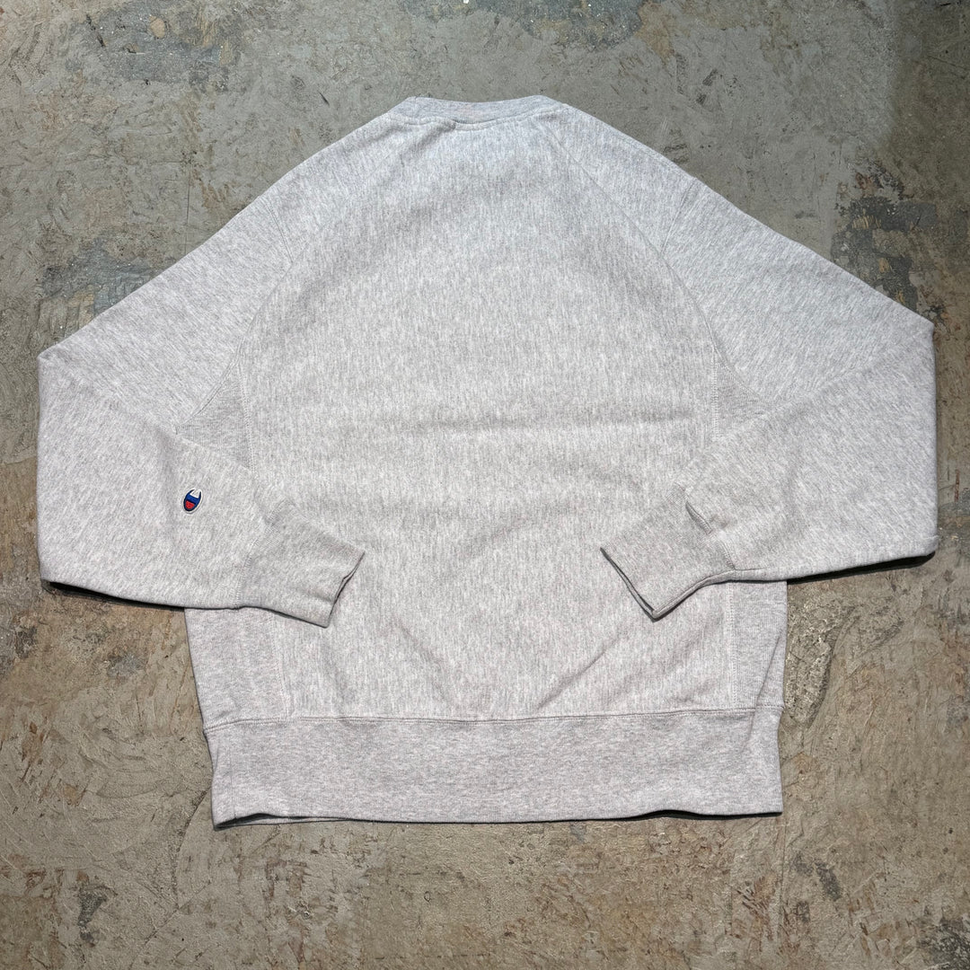 古着 Champion/ チャンピオン/リバースウィーブ/ クルーネックスウェット/ カレッジロゴ/ サイズM