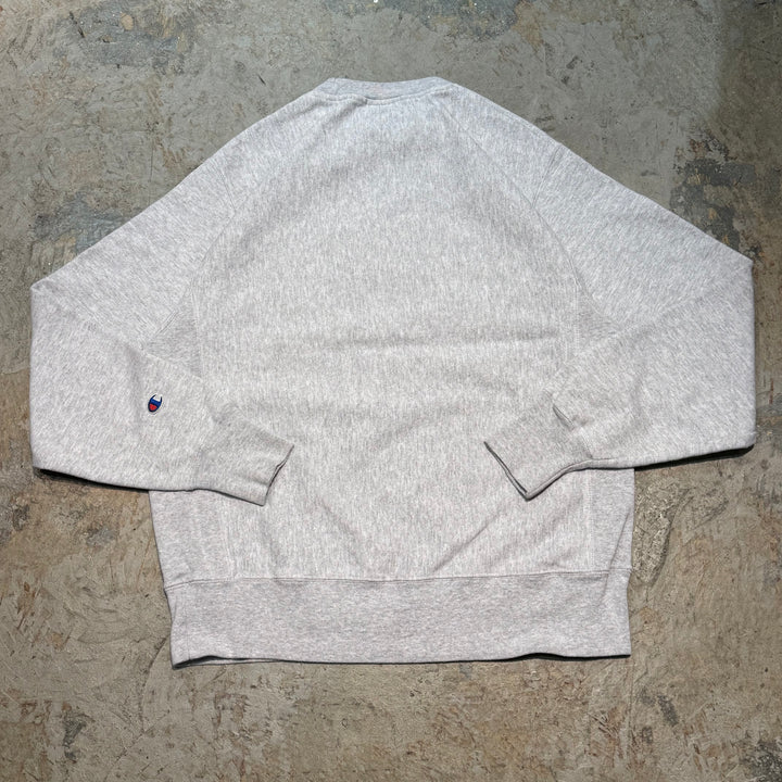 古着 Champion/ チャンピオン/リバースウィーブ/ クルーネックスウェット/ カレッジロゴ/ サイズM