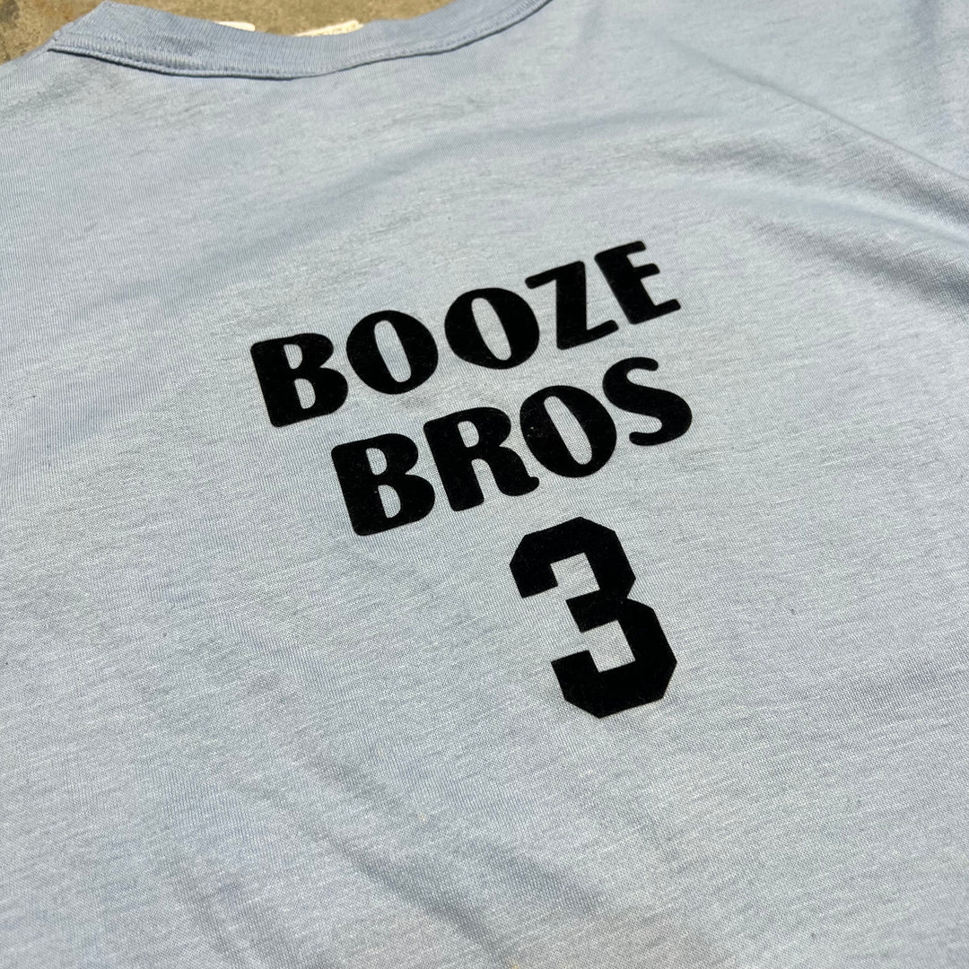 古着 ネズミ/スキー/BOOZE BROS 3/ヴィンテージ シングルステッチ プリントTシャツ/サイズXL