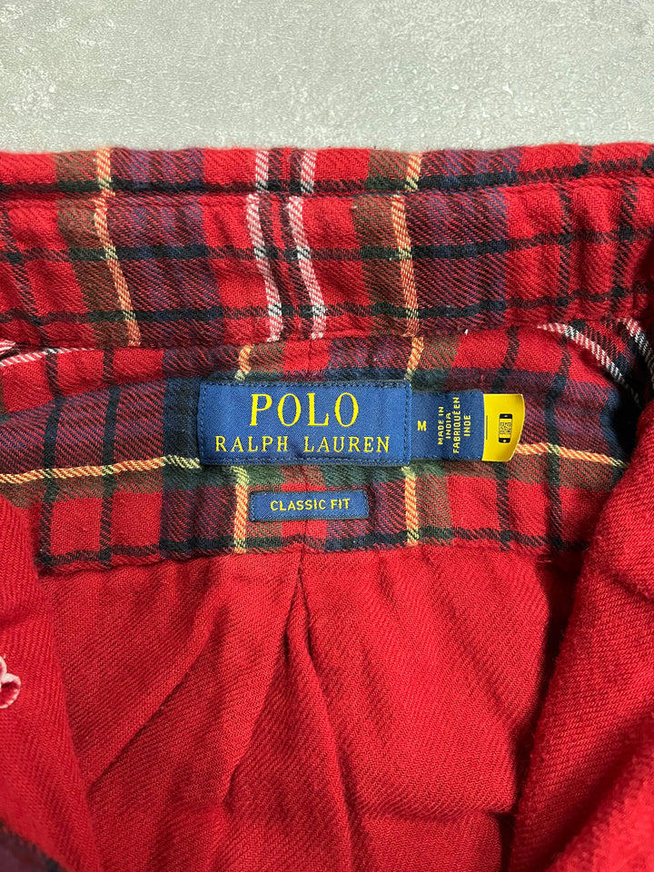 古着 POLO by Ralph Lauren/ ラルフ ローレン/ ボタンダウン長袖シャツ/ チェック柄/ サイズM
