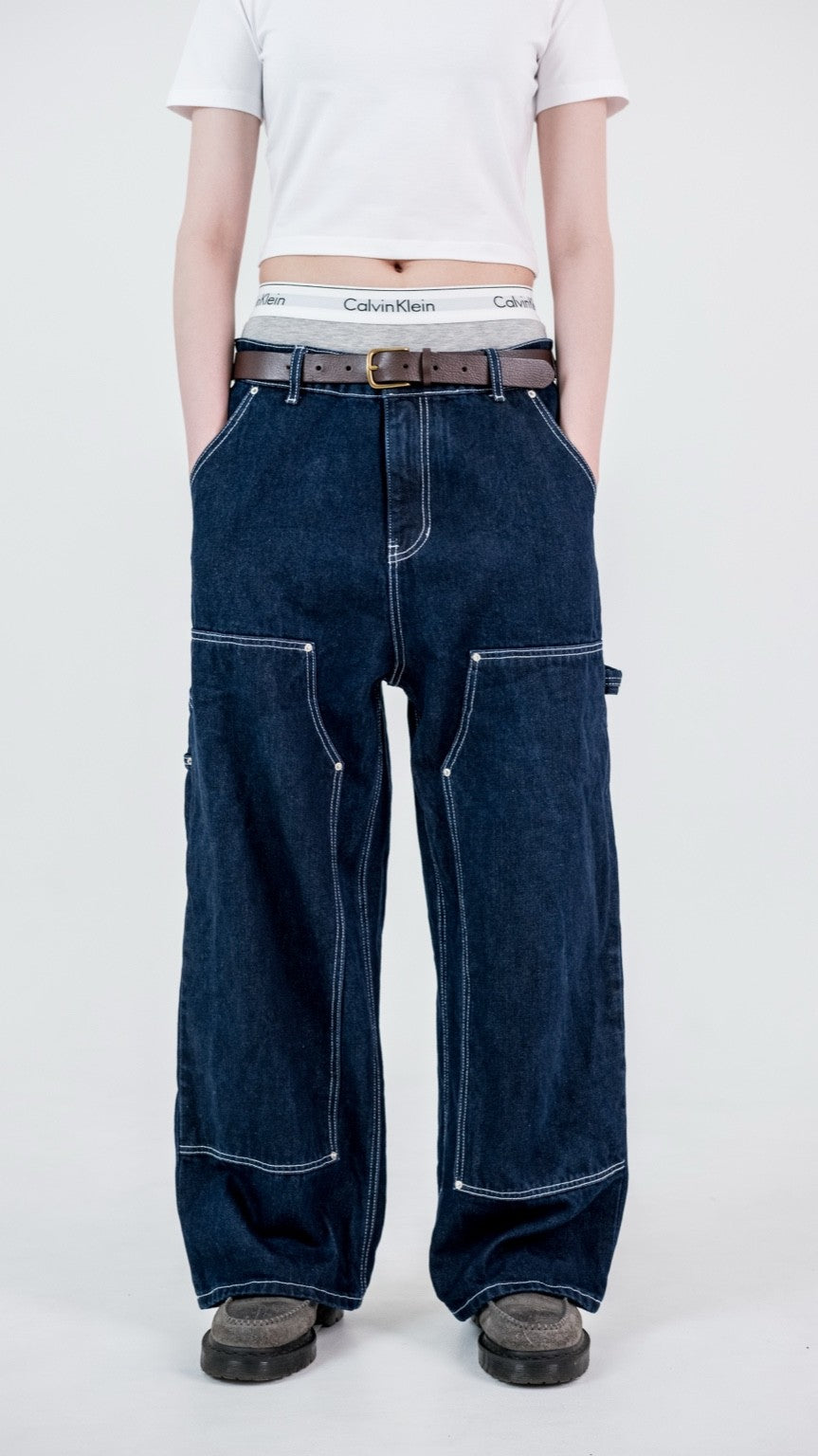 Muzine/無尽/Baggy Fit/バギーフィット/Doubleknee/ダブルニー/Denim Pants/デニムパンツ