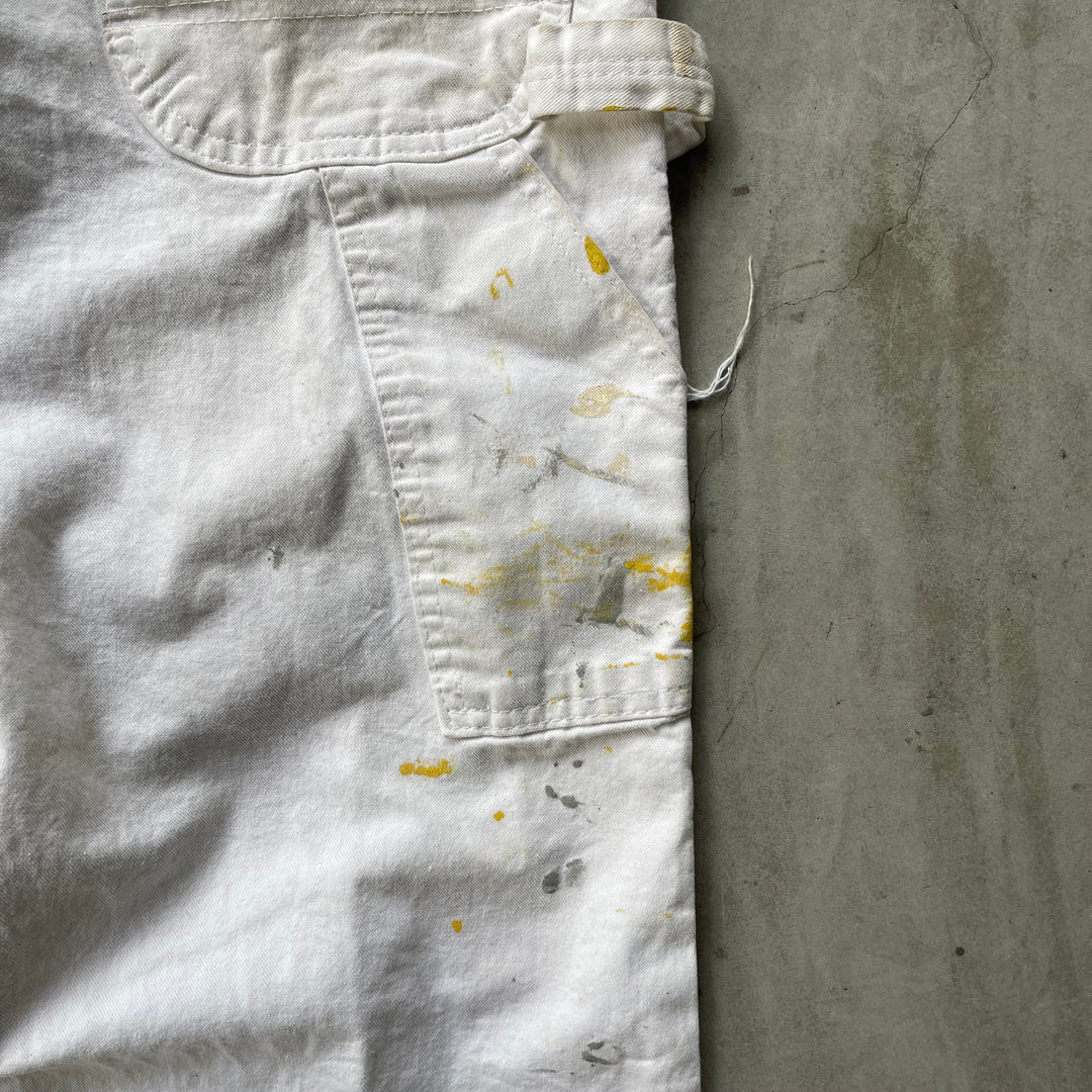 古着 Dickies×SHERWIN WILLIAMS/ディッキーズ× シャーウィン・ウィリアムズ/ ペインターパンツ / 企業ロゴ/ 実寸サイズ29×29