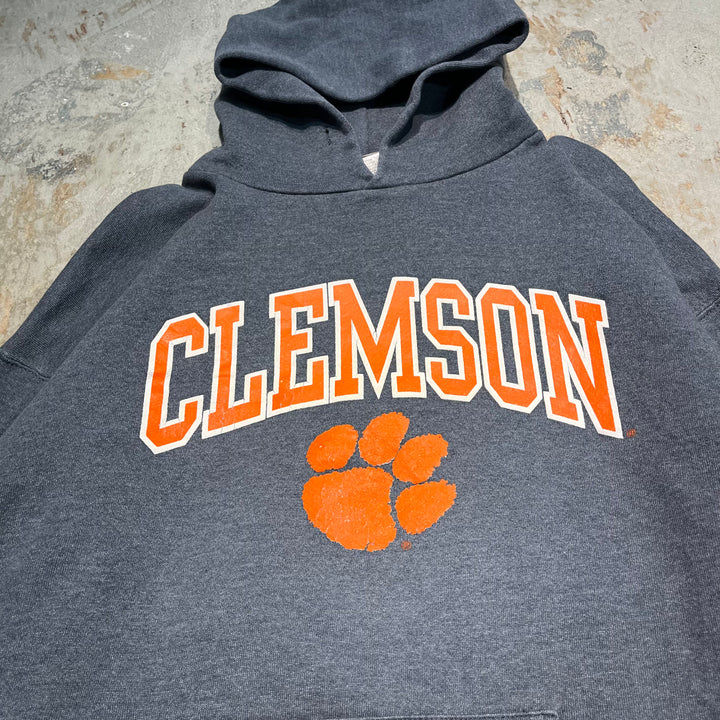 #1937 Old clothes RUSSELL ATHLETIC / Pull Over Hoody / Pullover hoodie / College logo / Size XL