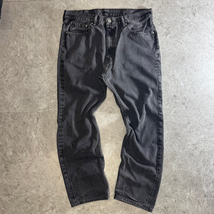 古着 Levi's/ リーバイス/ブラックデニムパンツ/ 505/ 実寸サイズ37×30