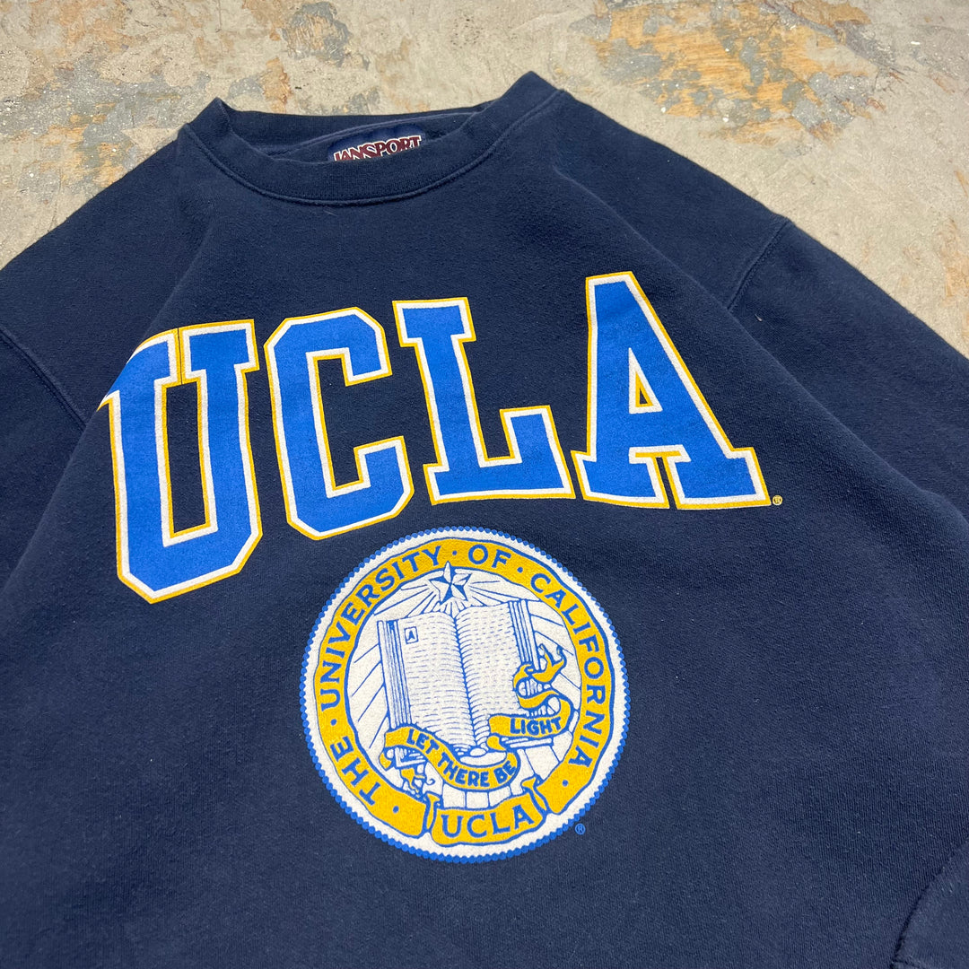 #3983 JANSPORT/ジャンスポーツ/Crew Sweatshits/クルースウェット/UCLA UNVERSITY･OF・CALIFORNIA/サイズS