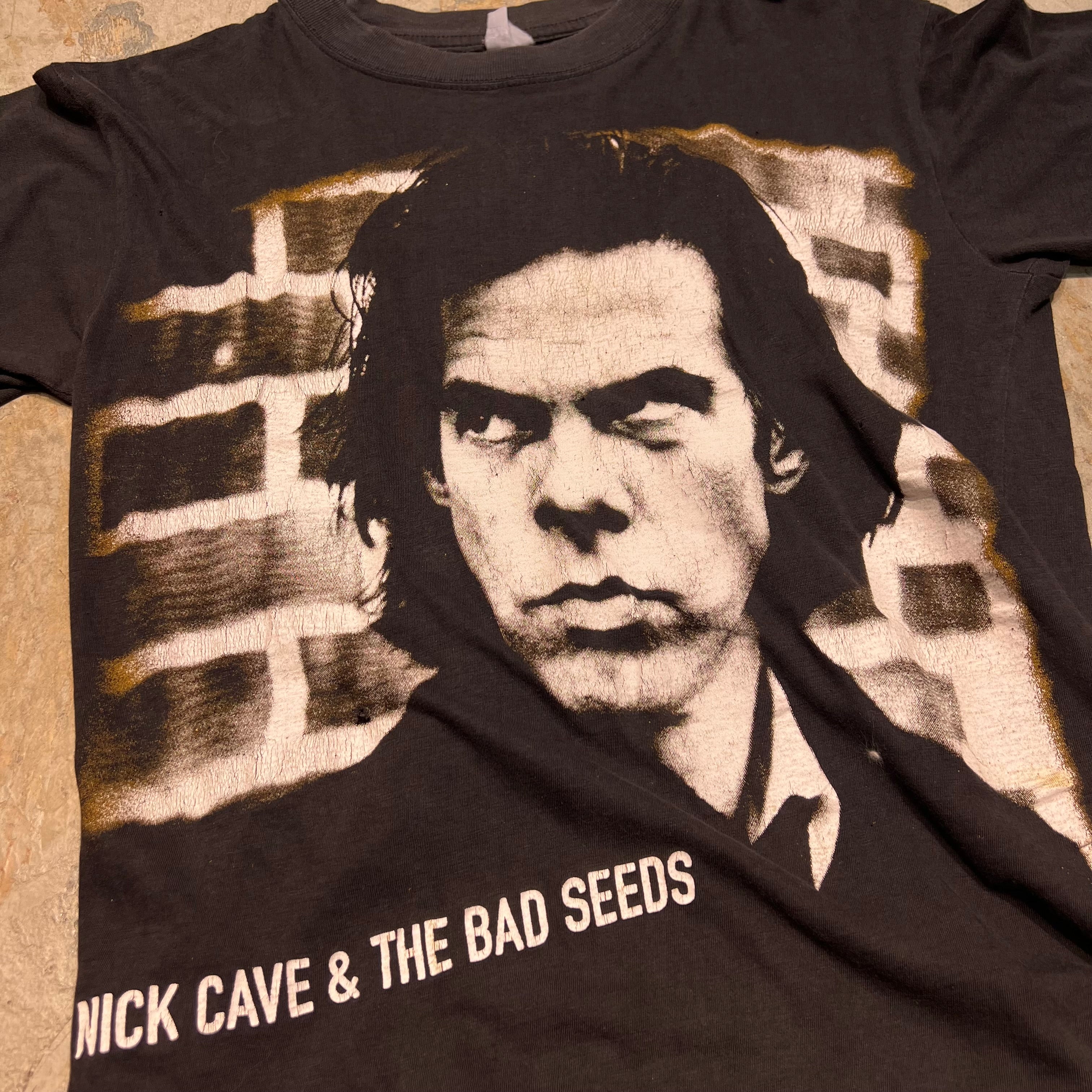 ニックケイブ nick cave Tシャツ the smiths キュアー ニック・ケイヴ Nick Cave 音楽Tシャツ ロックTシャツ バンドT