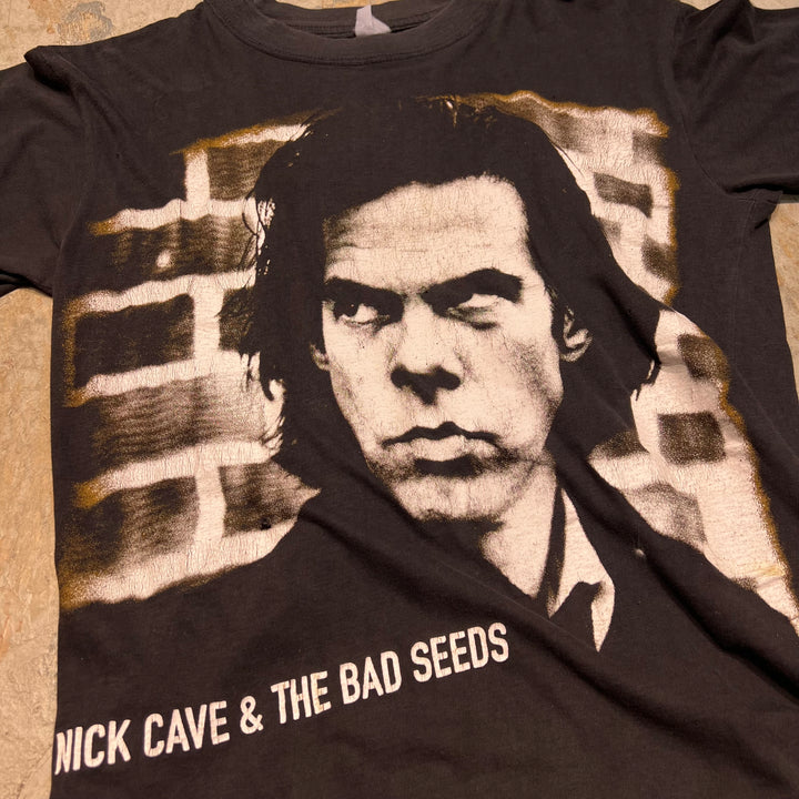 古着  NICK CAVE /ニックケイブ/& the bad seeds /ヴィンテージ シングルステッチ プリントTシャツ/サイズM相当