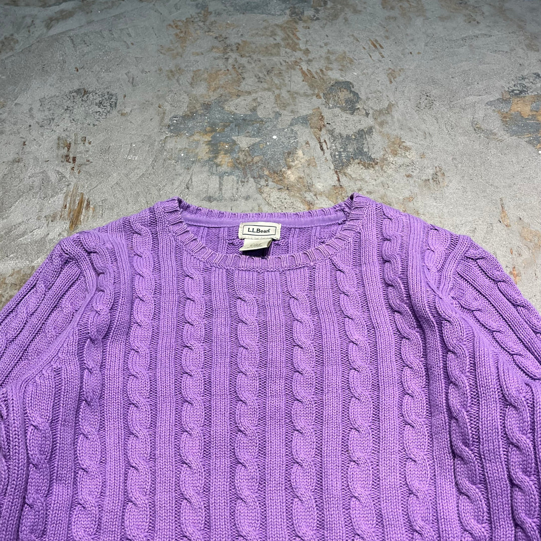 #3359 L.L.Bean/エルエルビーン/Crew neck cotton knit/クルーネックコットンニット/サイズS