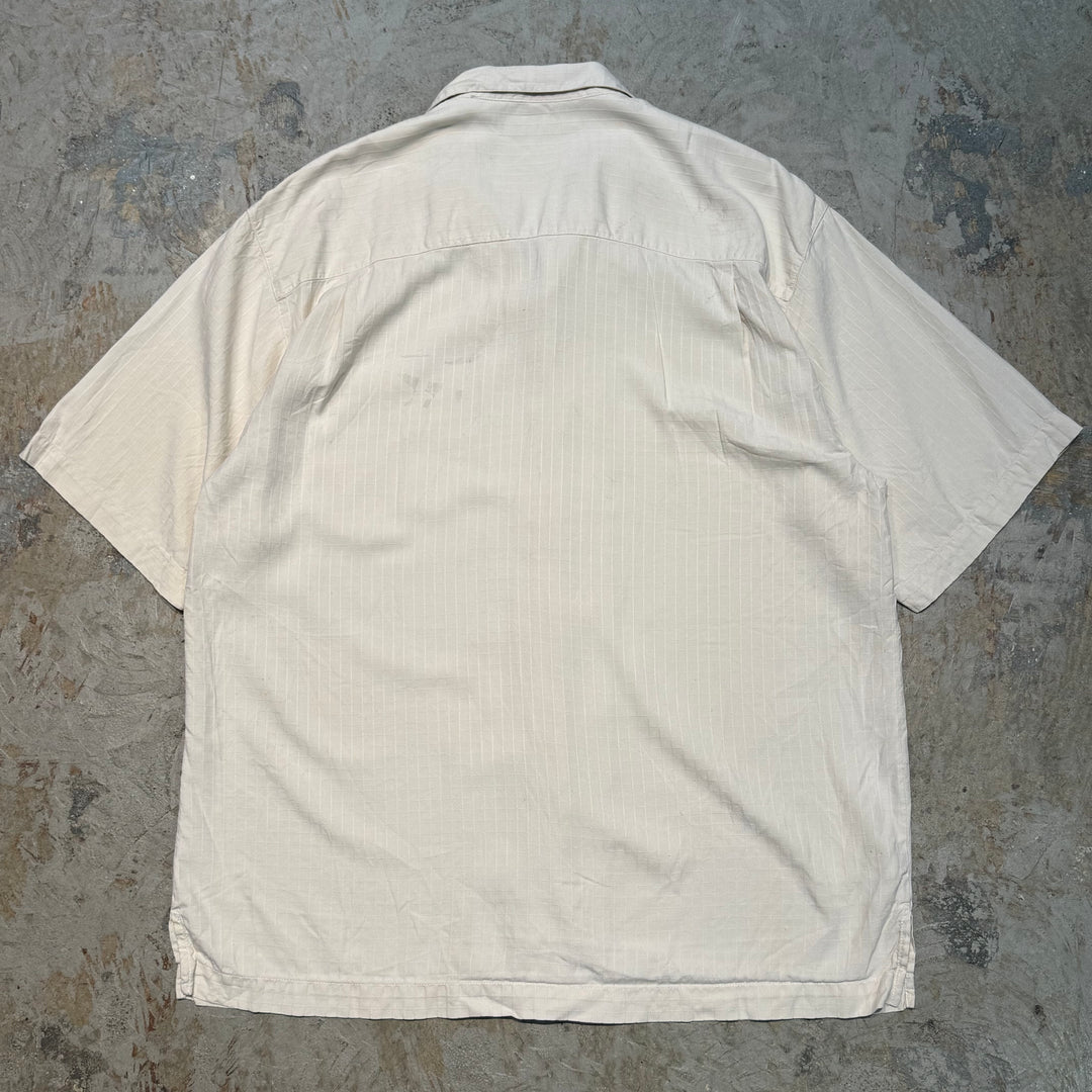 Used clothing TOMMY BAHAMA/ Tommy Bahamas/ Short sleeve shirt/ Open collar/ Silk/ Size L