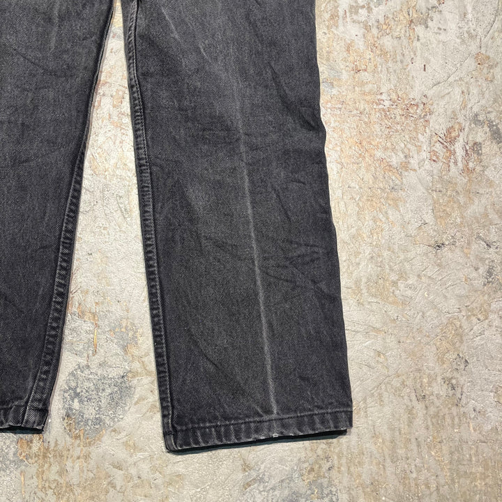 #4195 古着 Levi's/リーバイス/Black Denim Pants/ブラックデニムパンツ/505/MADE IN U.S.A/サイズ34×30