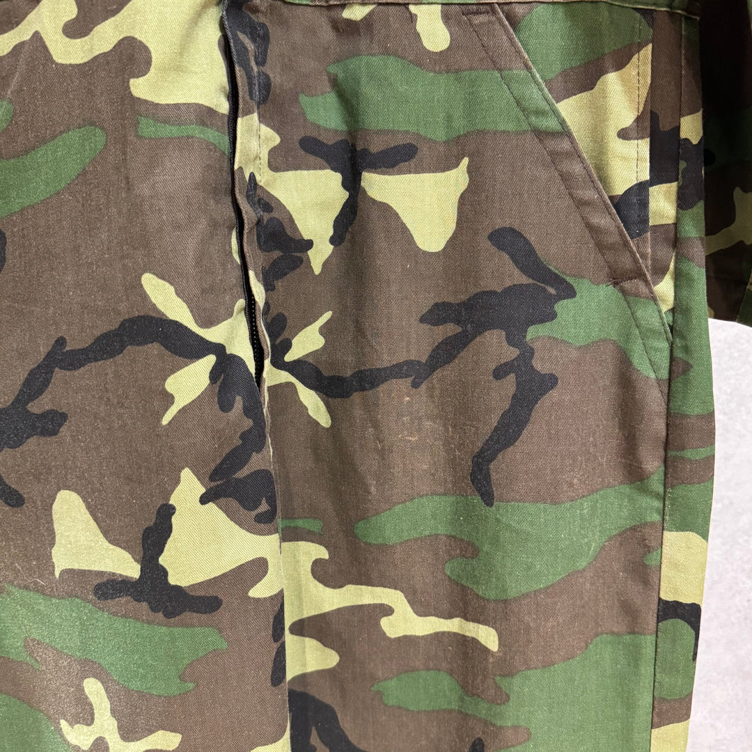 빈티지 Dickies/ Dickies/ Jumpsuit/ Connecting/ Woodland Camo Pattern/ Size XL에 해당합니다.