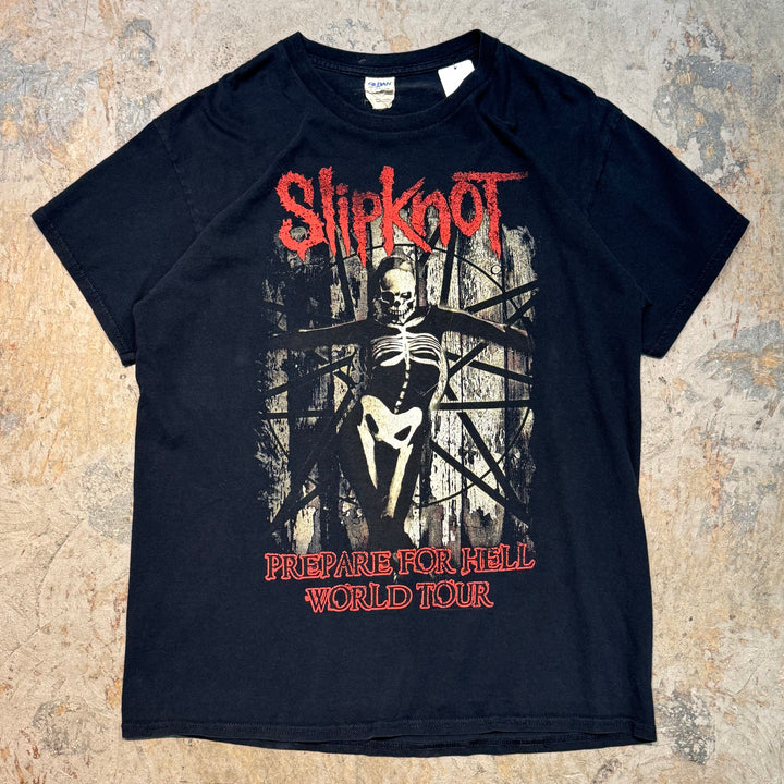 古着 GILDAN/ ギルダン/ Slipknot/ スリップノット/ アーティストTシャツ/ サイズL