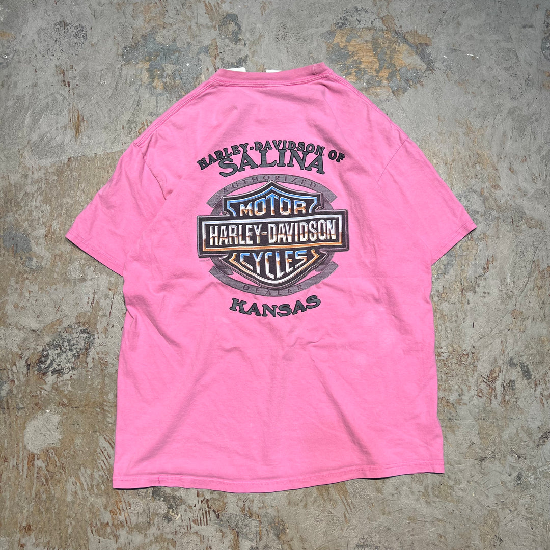 古着 Harley-Davidson  /ハーレー ダビッドソン / カンザス州 サライナ ストア / プリントTシャツ / サイズXL