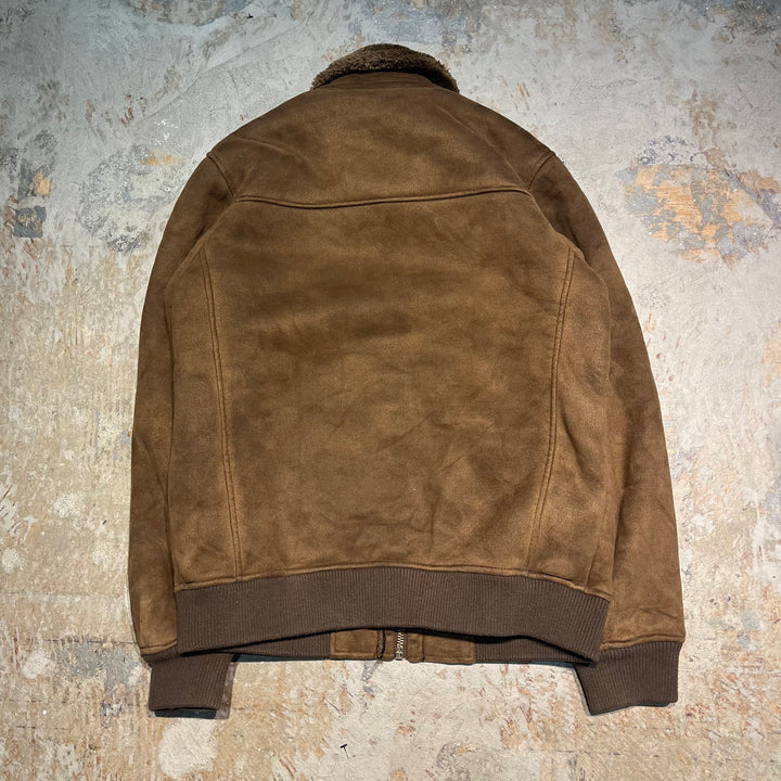 #3121 古着 GUESS/ゲス/Zip Up Shearling Jacket/ジップアップシアリングジャケット/サイズS