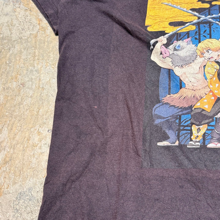 古着 DEMON SLAYER/ 鬼滅の刃/ プリントTシャツ/ サイズM相当