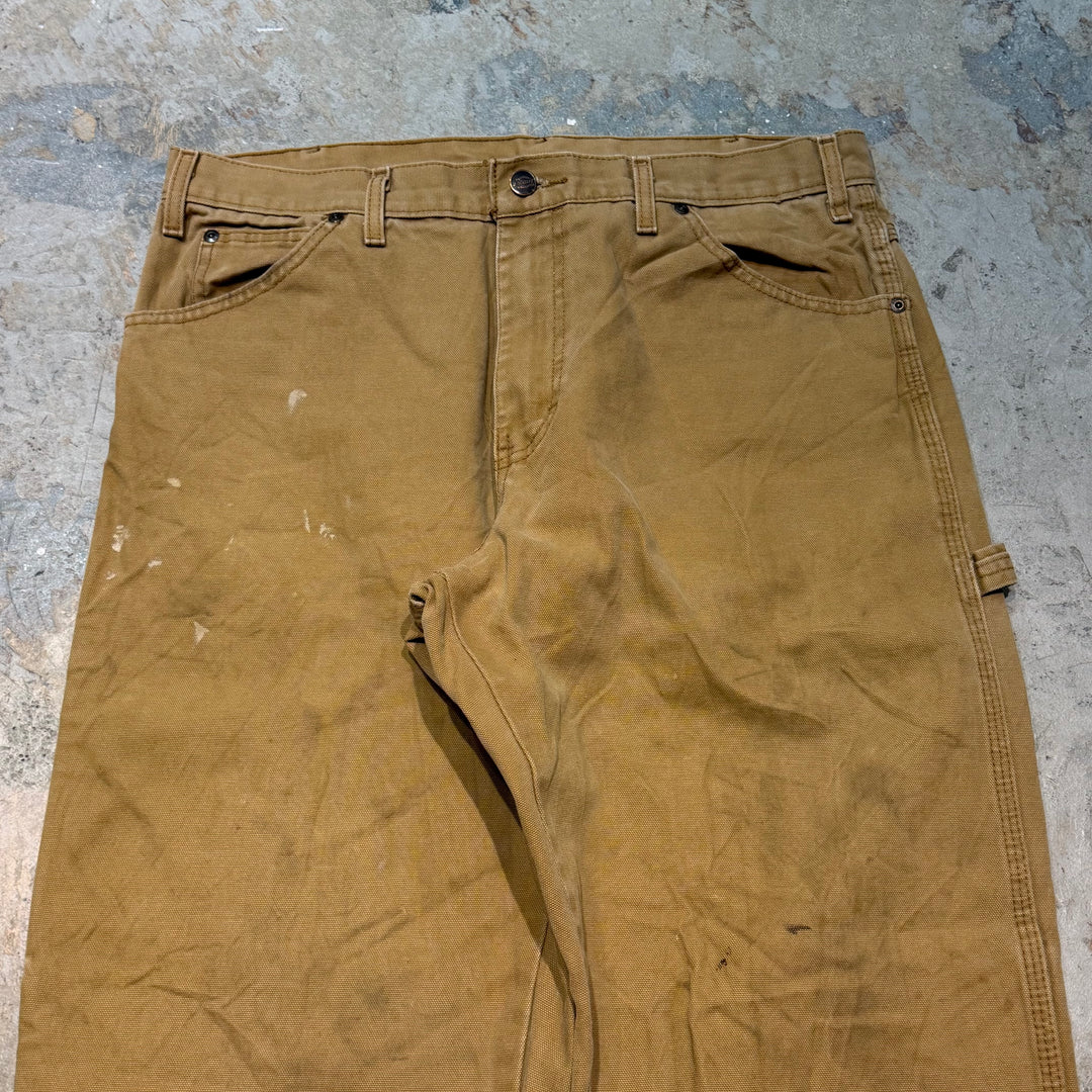 古着 Dickies/ディッキーズ/ダック地ペインターパンツ/実寸サイズ34×31