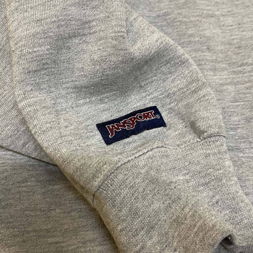 #2015 古着 JANSPORT/ジャンスポーツ/Crewneck Sweatshirts/クルーネックスウェット/刺繍ロゴ/サイズXL