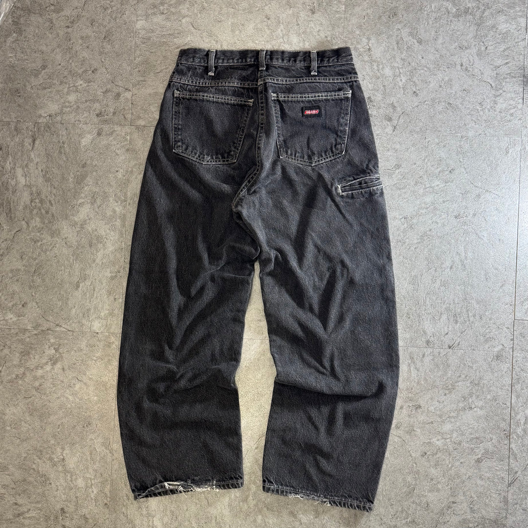 古着 Dickies/ ディッキーズ/ ブラックデニムパンツ/ 実寸サイズ30×29