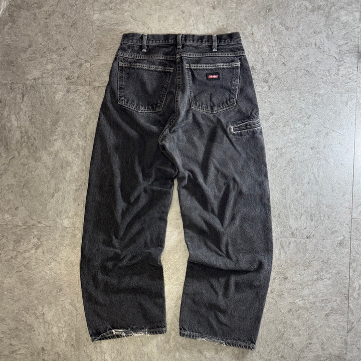 古着 Dickies/ ディッキーズ/ ブラックデニムパンツ/ 実寸サイズ30×29