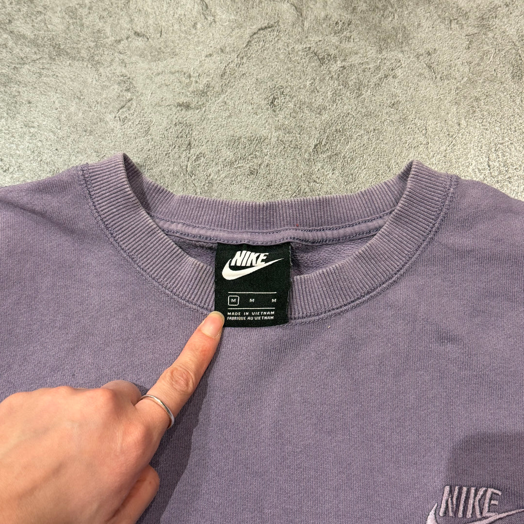 古着  NIKE/ ナイキ/ クルーネックスウェット/ワンポイント/ サイズM