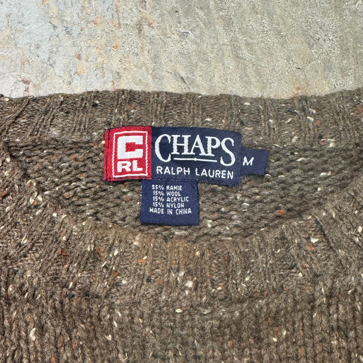 古着 CHAPS/ チャップス/ クルーネックニットセーター/ サイズM