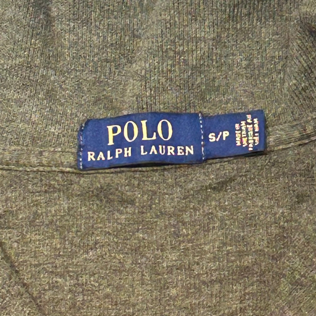 古着 POLO by Ralph Lauren/ポロラルフローレン/ハーフジップニットセーター/サイズS