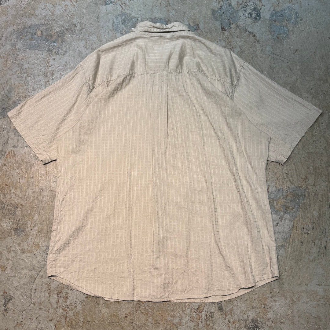 旧衣服WOOLRICH/羊毛rich /纽扣短袖衬衫/尺寸XL