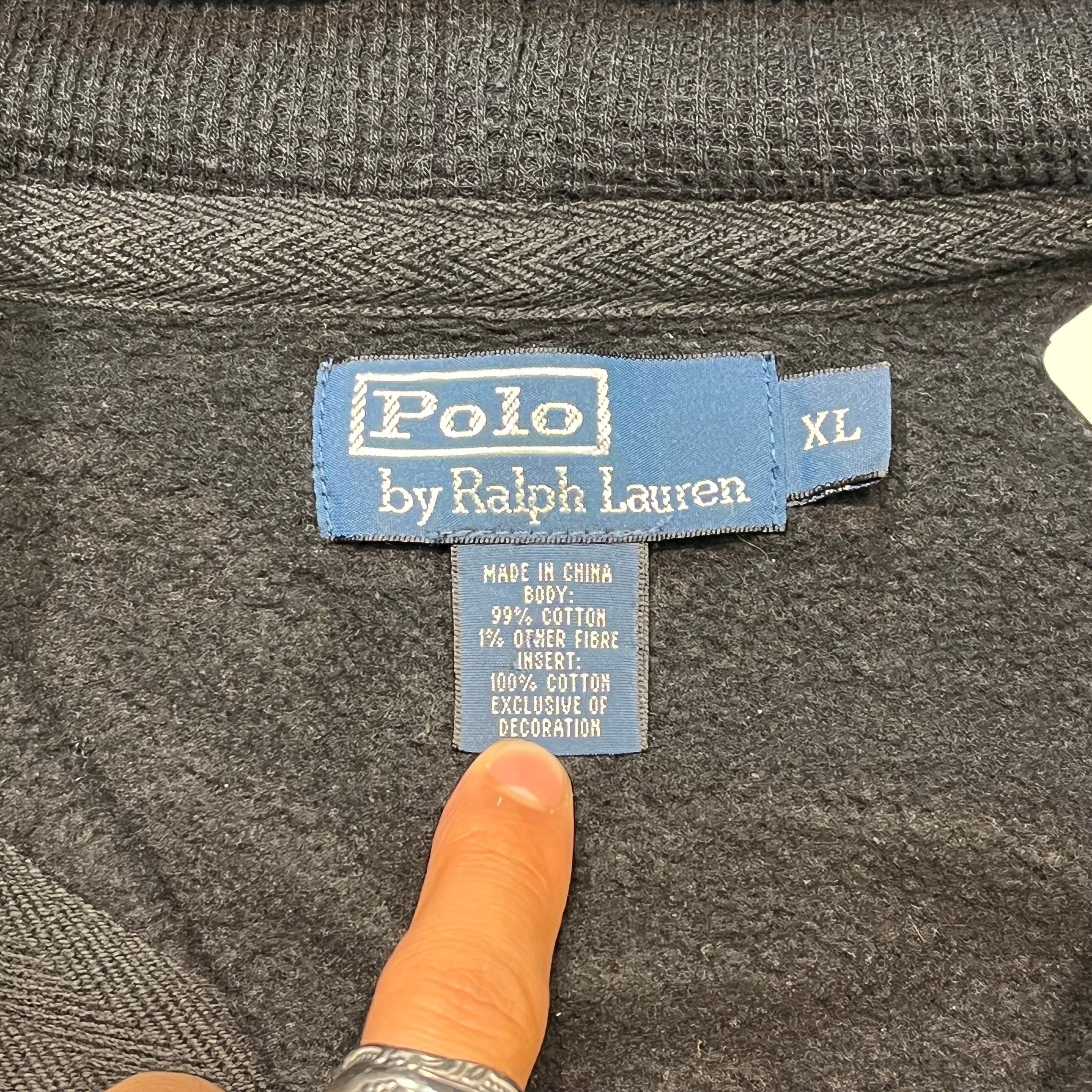 Polo by Ralph Lauren ジップ パーカー ダブルフェイス XL POLO RALPH LAUREN ポロラルフローレン パーカー 710888282
