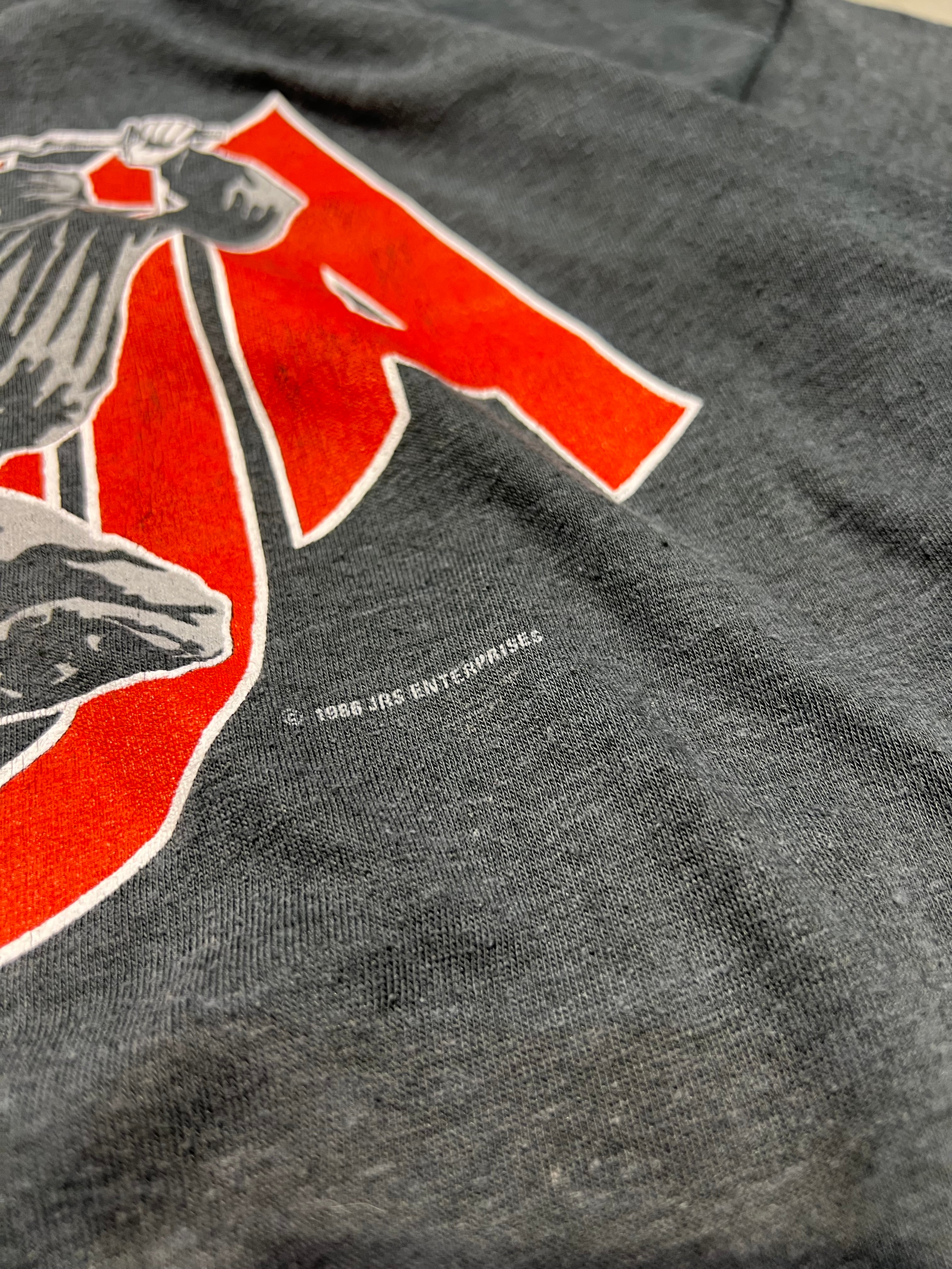 MA148 古着 86's NINJA/ 忍者 / ヴィンテージ シングルステッチ