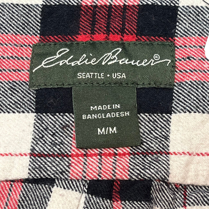 古着 Eddie Bauer/ エディー･バウアー/ コットンネルシャツ/ チェック柄/ リメイク/ サイズM