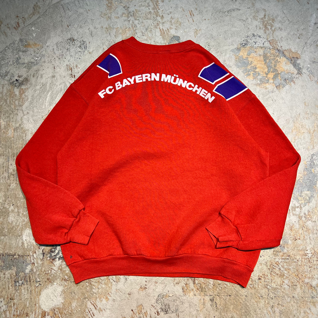 #3904 古着/OPEL FC Bayern München/バイエルン・ミュンヘン/Crew Neck Print Sweat Shirt/クルーネックプリントスウェット/サイズL