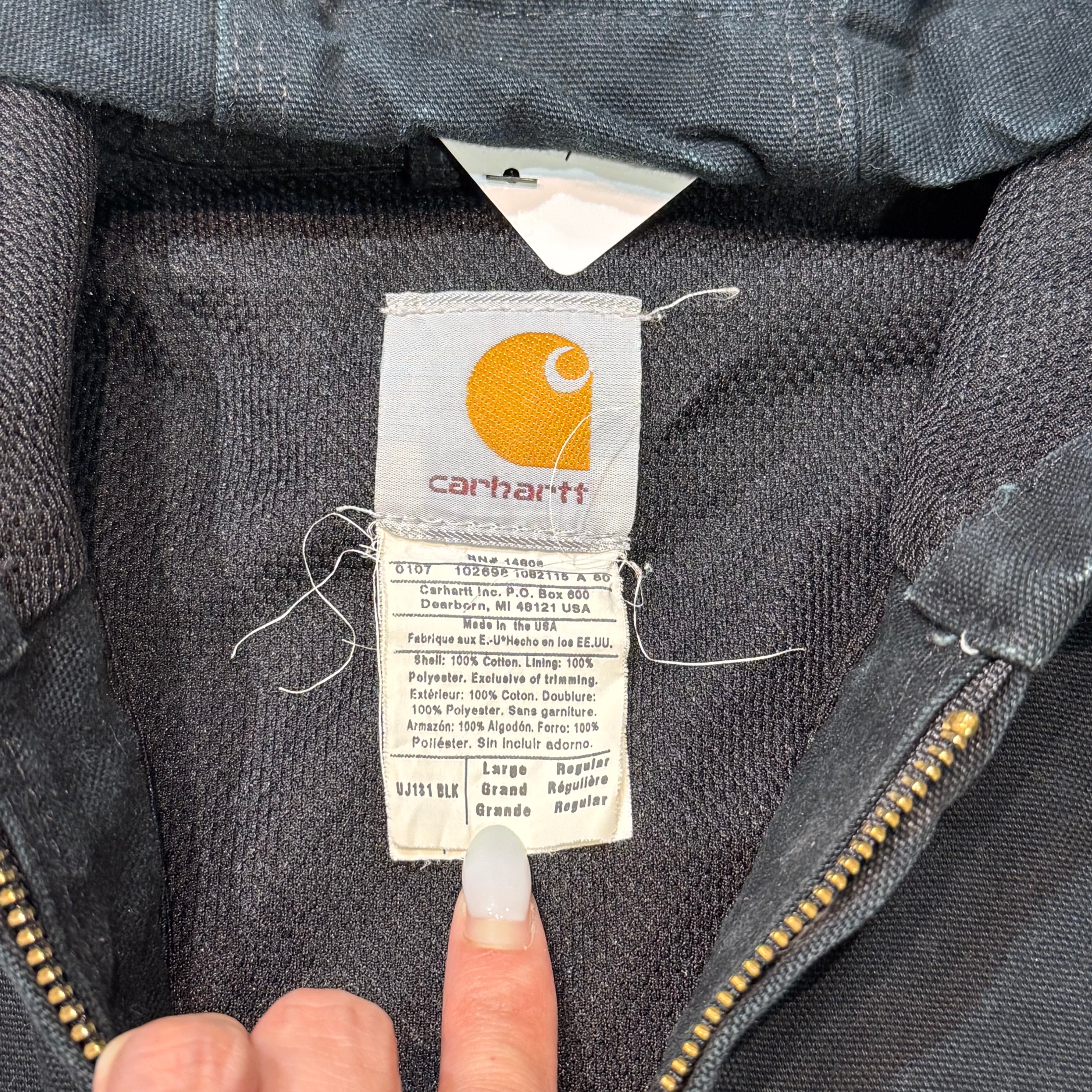 古着 USA製 Carhartt/ カーハート/ アクティブジャケット