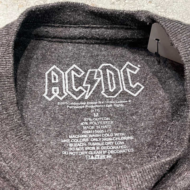 古着 AC/DC/エーシー・ディーシー/バンドプリントTシャツ/ サイズM