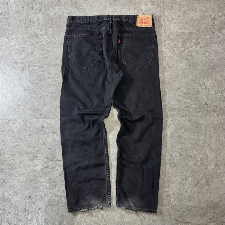 古着 Levi's/ リーバイス/ ブラックデニムパンツ/ 505/ 実寸サイズ34×29