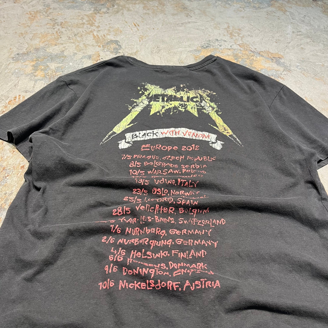 古着 METALLICA/メタリカ/ロック プリントTシャツ / サイズL相当