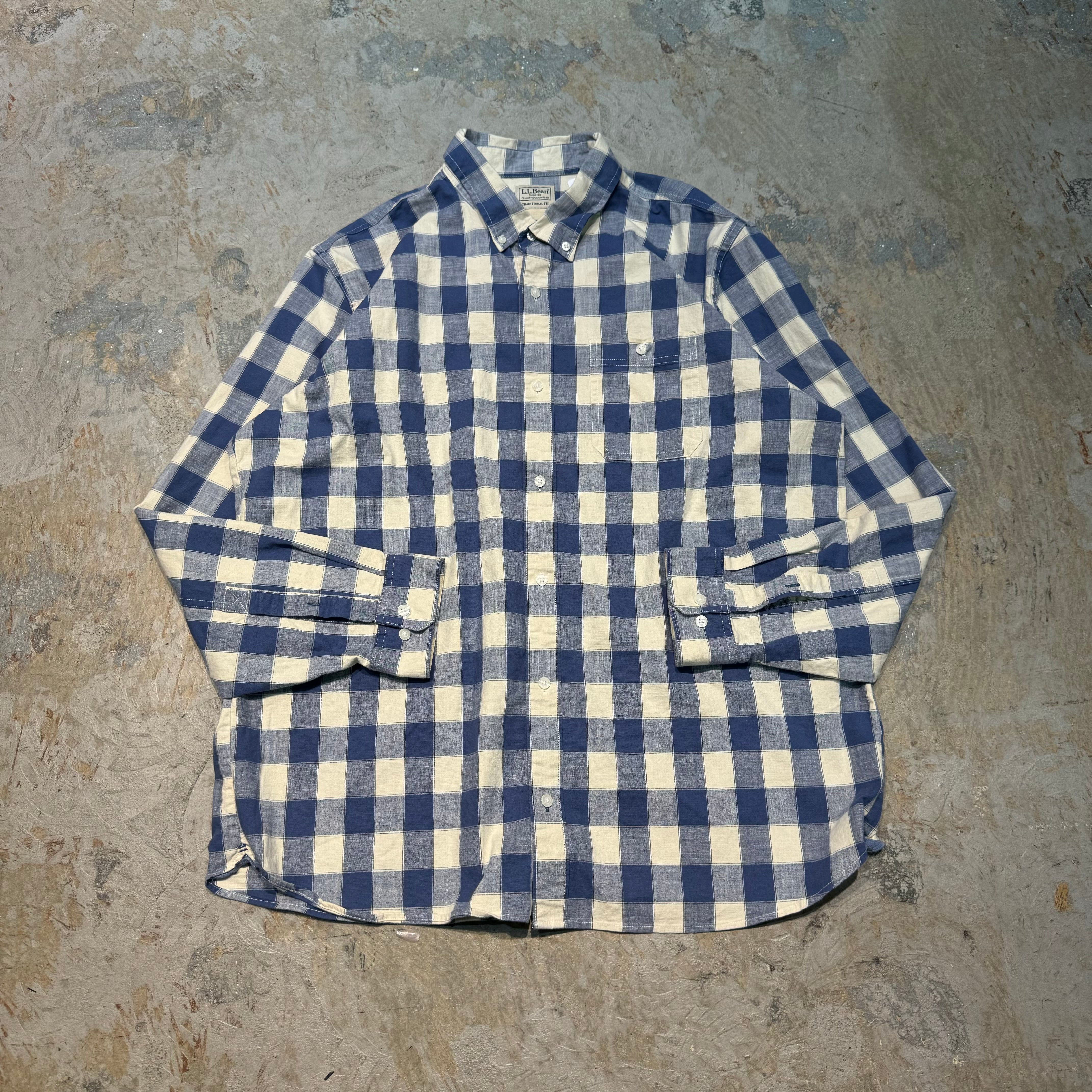 【極美品】 L.L.Beanエルエルビーン　フランネル チェック柄 カバーオール 2351285167.jpg?1724210238