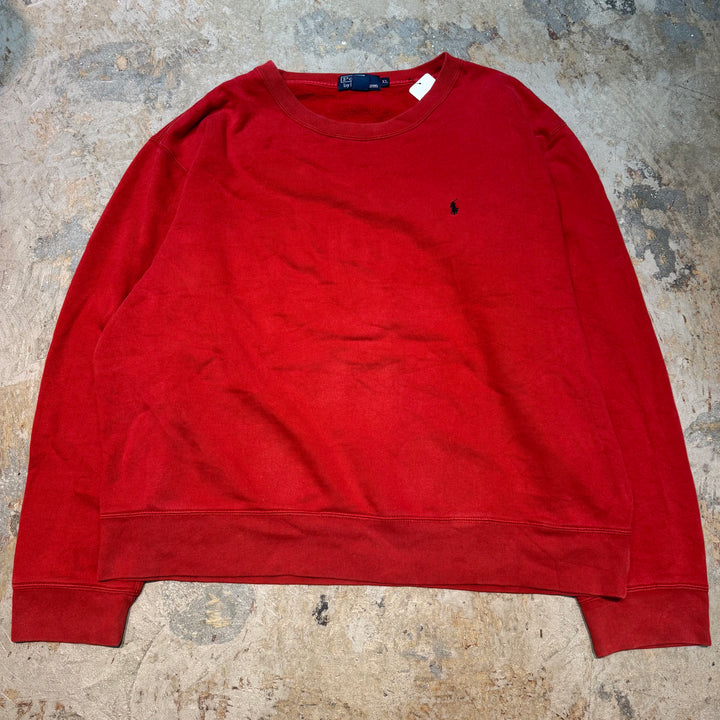 古着 90's~ POLO by Ralphlauren/ ポロバイラルフローレン/ クルーネックスウェット/ サイズXL
