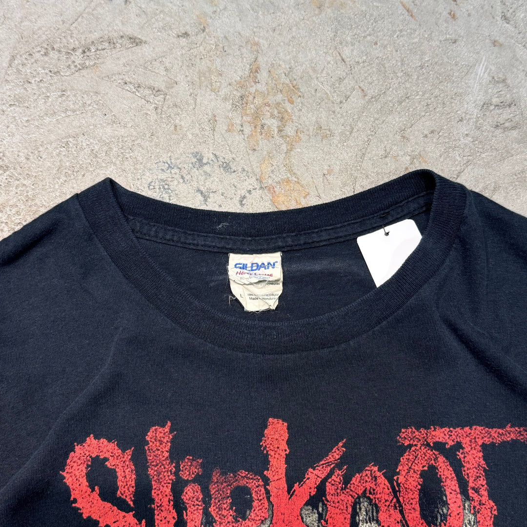 古着 GILDAN/ ギルダン/ Slipknot/ スリップノット/ アーティストTシャツ/ サイズL