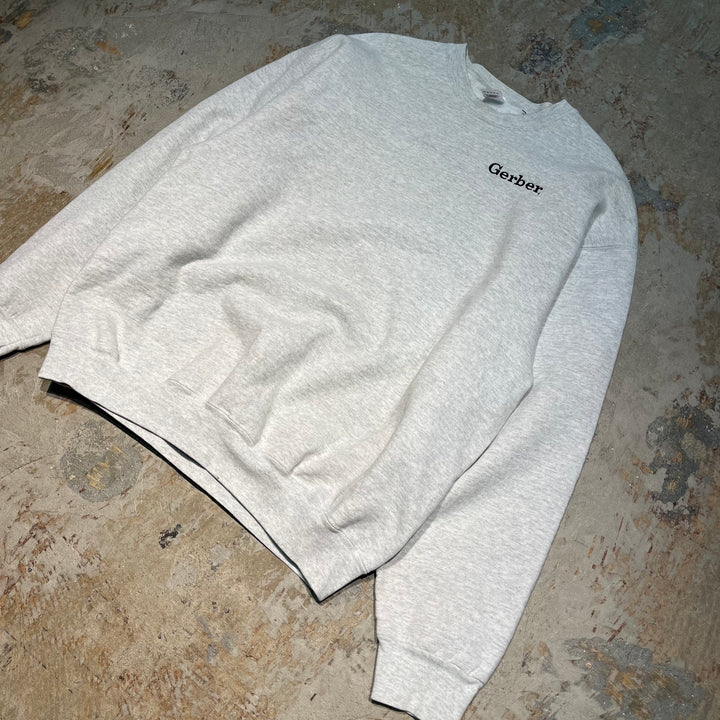 #1906 古着/FRUIT OF THE LOOM/フルーツオブザルーム/Crewneck sweat/クルーネック/スウェット企業ロゴ/90's/MADE IN U.S.A/サイズXXL